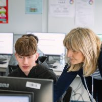 Varndean College, 6th Form, Brighton, students, education, 2025