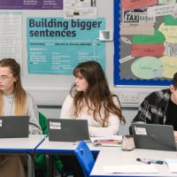 Varndean College, students, college, a’level, Brighton, 2023