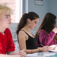 Varndean College, 6th Form, Brighton, students, education, 2024